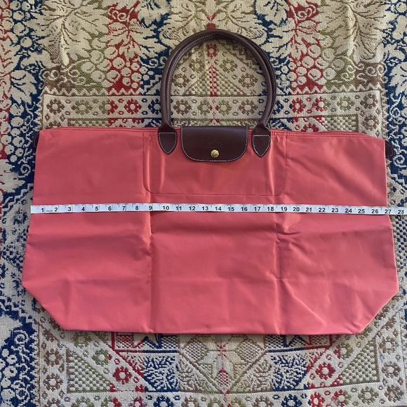 Longchamp Le Pliage Original XL Tote Bag Extra Large Salmon - Picture 7 of 13